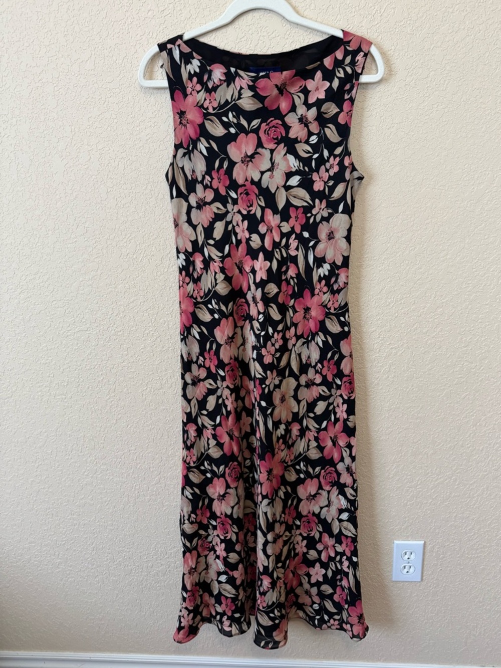 Charter Club Floral Silk Dress, Size 10